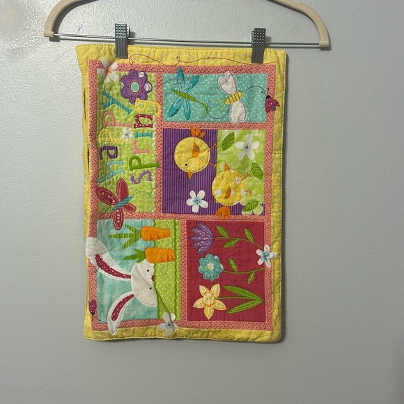 2 Spring Placemats By Blossoms & Blooms, Bunnies, Dragonfly’s, Chicks & Flowers - Picture 2 of 5